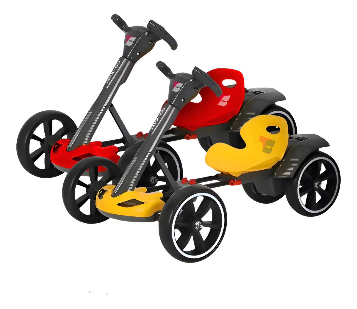 Carro Go Kart Electrico Plegable Niños